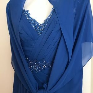 VM by Mori Lee full length dress